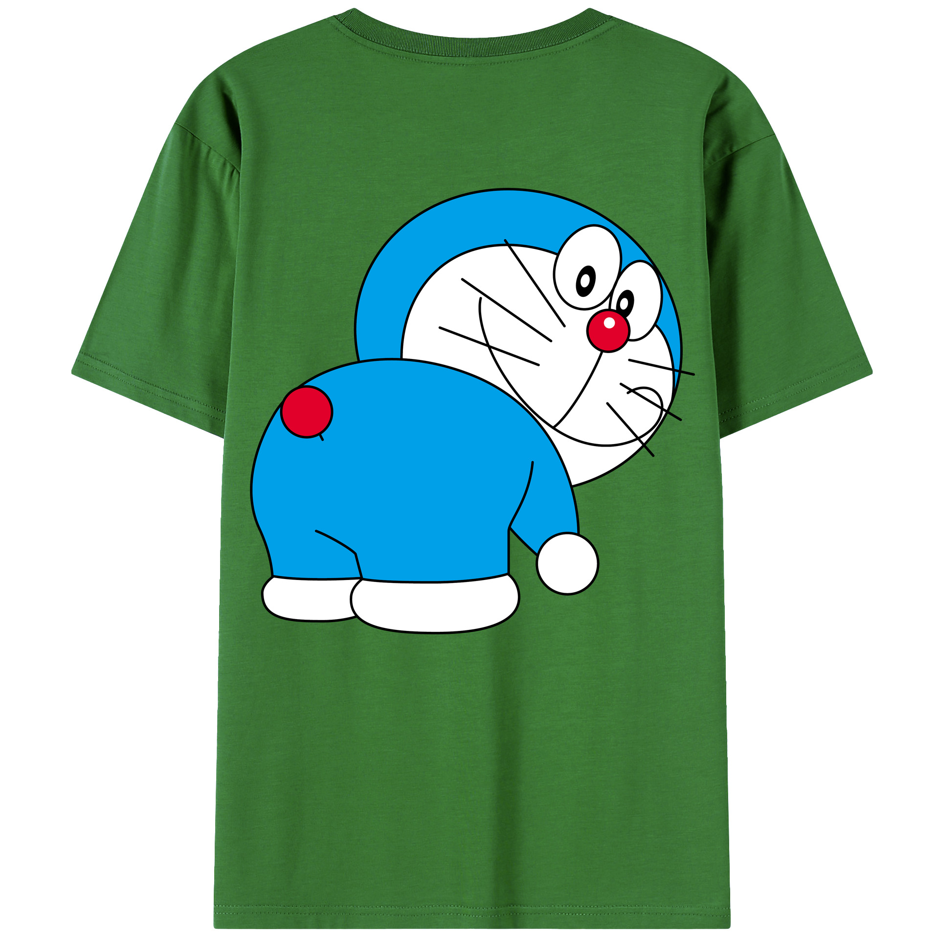 （画像用） ドラえもん Doraemon レディース半袖Tシャツ(バックプリント)